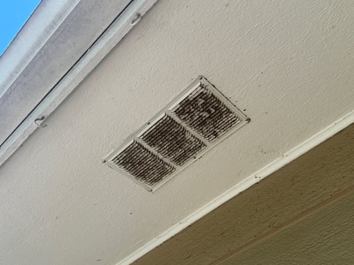 Intake Soffit Vent Example