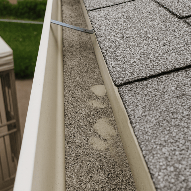 Excessive shingle granule loss