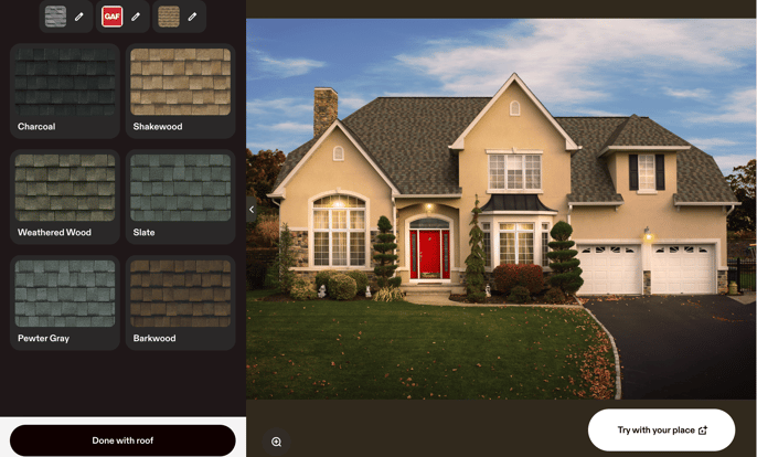 GAF Virtual Remodeler