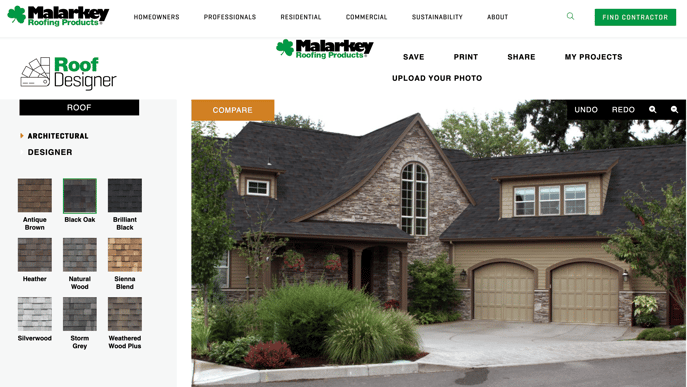 Malarkey Roof Designer