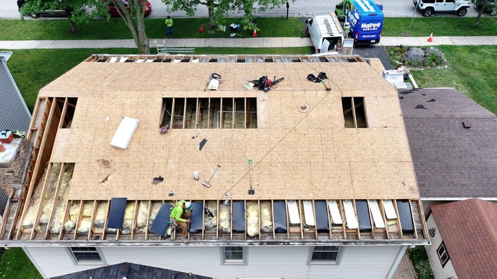 Installation of Insulation Baffles