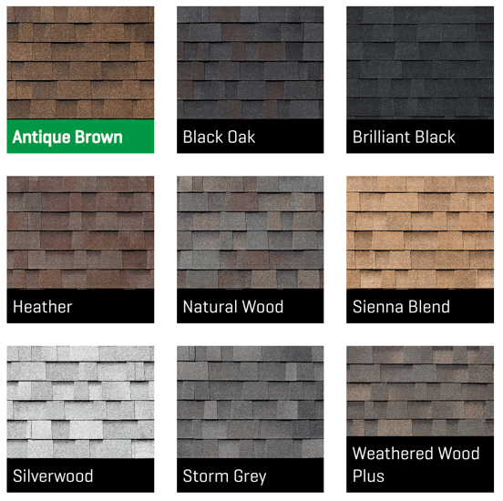 malarkey shingle color options